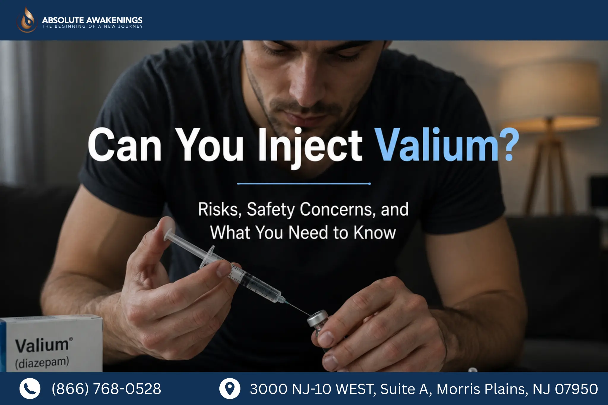 Can you inject Valium - Risks and Safety Concerns explained