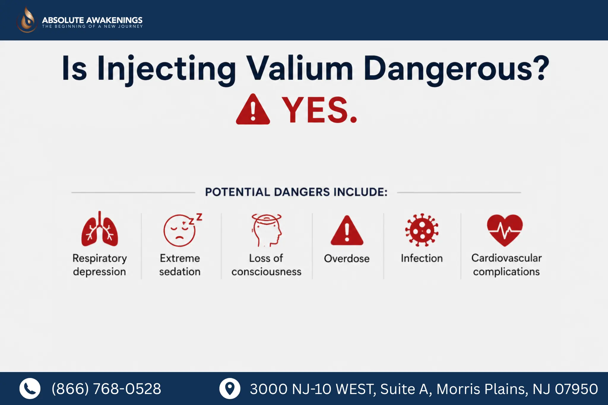 Valium - Risks explained 