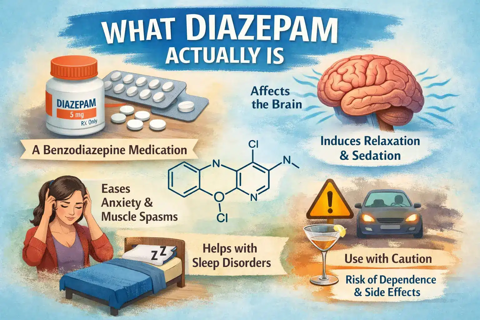 Understanding diazepam effects, duration, and potential health risks