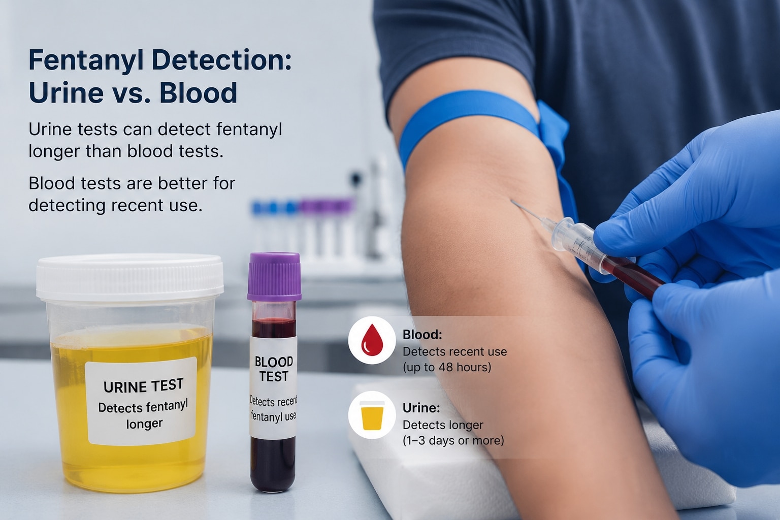 How Long Does Fentanyl Stay in Urine and Blood