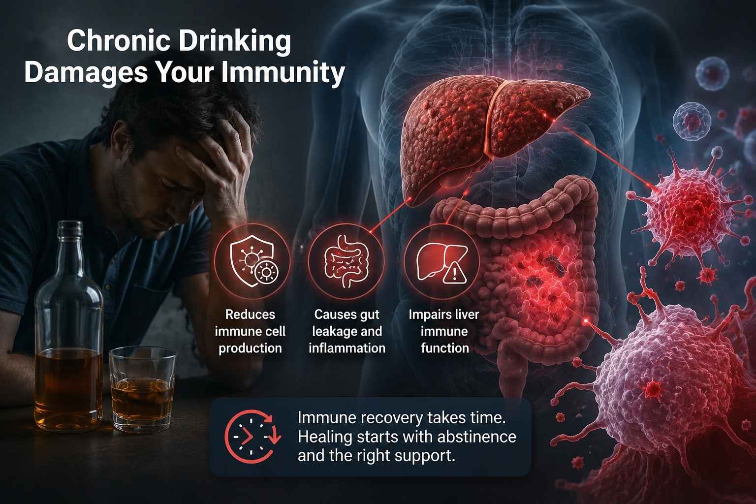 health risks of chronic alcoholism