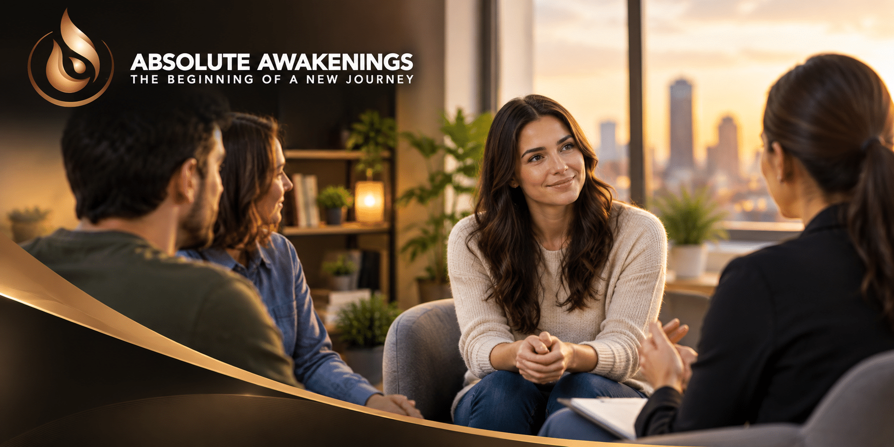 Absolute Awakenings evening IOP program group therapy session in New Jersey for busy schedules.